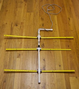 2-meter tape measure yagi antenna